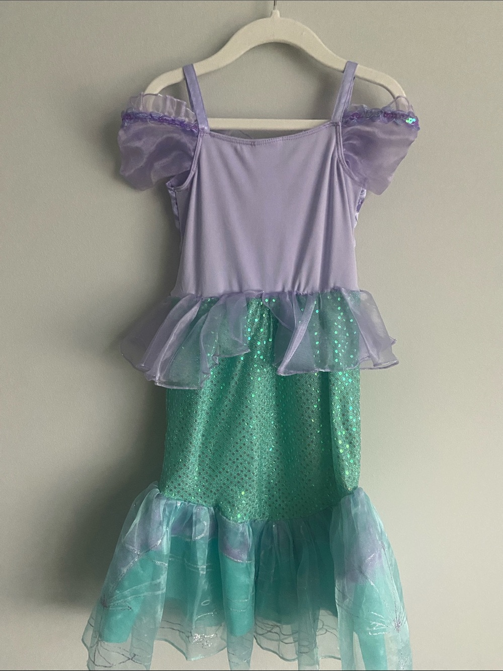 Disney Store Ariel Little Mermaid Princess Costume Dress size 4 girls - Picture 5 of 8